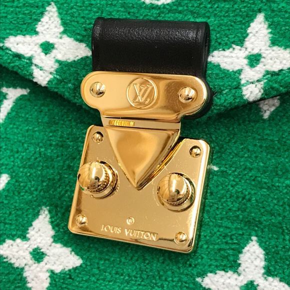 Louis Vuitton Monogram Micro Metis Pochette Shoulder Bag Green Black - Picture 8 of 12